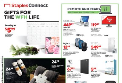 Staples Weekly Ad Flyer November 15 to November 21