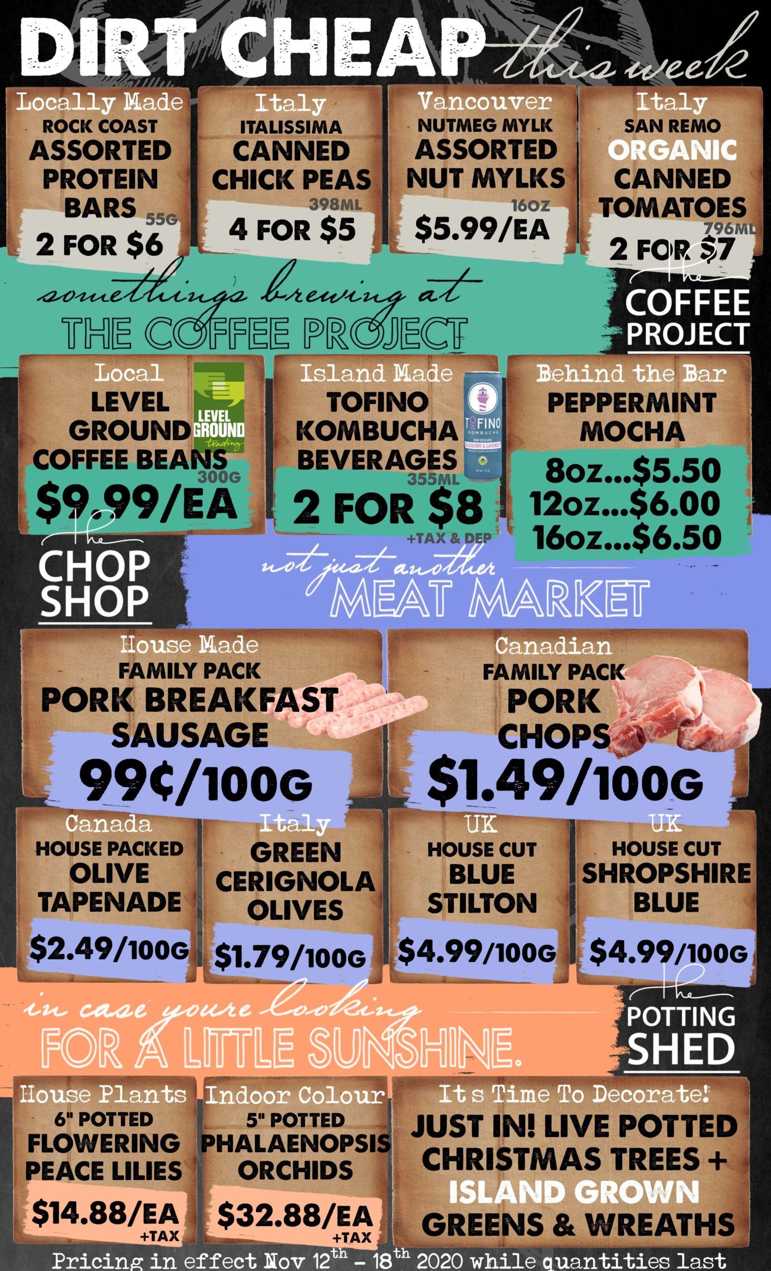The Root Cellar Flyer November 12 to 18