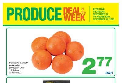 Wholesale Club (ON) Produce Deal of the Week Flyer November 12 to 18