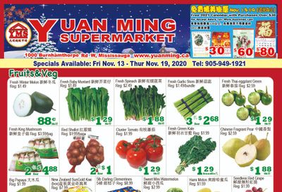 Yuan Ming Supermarket Flyer November 13 to 19