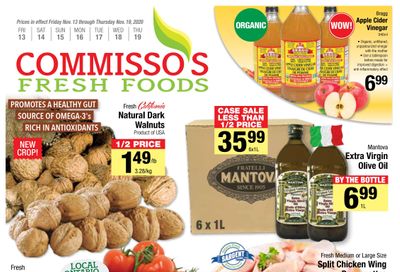 Commisso's Fresh Foods Flyer November 13 to 19