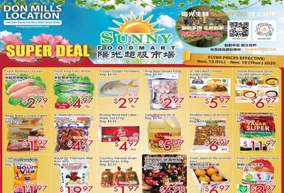 Sunny Foodmart (Don Mills) Flyer November 13 to 19