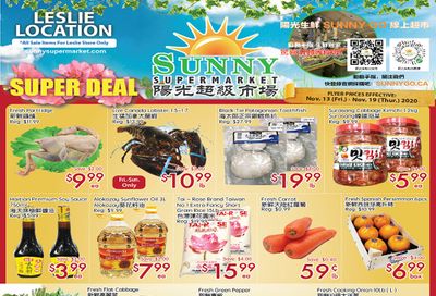 Sunny Supermarket (Leslie) Flyer November 13 to 19