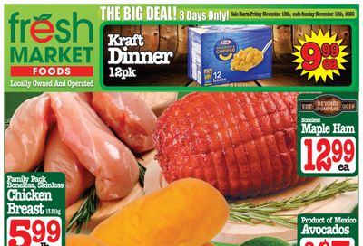 Fresh Market Foods Flyer November 13 to 19