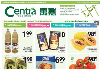 Centra Foods (North York) Flyer November 13 to 19