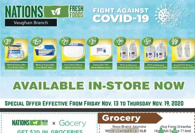 Nations Fresh Foods (Vaughan) Flyer November 13 to 19