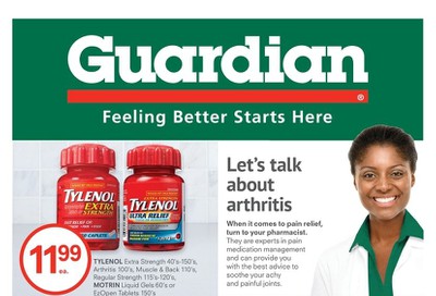 Guardian Pharmacy Flyer August 30 to September 26