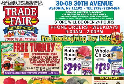 Trade Fair Supermarket Weekly Ad Flyer November 13 to November 19, 2020