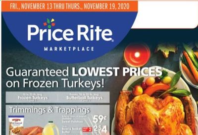 Price Rite (CT, MA, MD, NH, NJ, NY, PA, RI) Weekly Ad Flyer November 13 to November 19