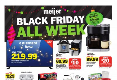 Meijer (IL, IN, KY, MI, OH, WI) Weekly Ad Flyer November 22 to November 28