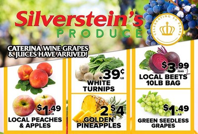 Silverstein's Produce Flyer September 17 to 21