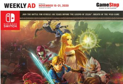 GameStop Weekly Ad Flyer November 15 to November 21