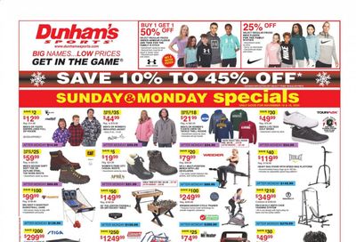 Dunham's Sports Weekly Ad Flyer November 14 to November 19