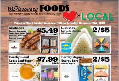 Discovery Foods Flyer November 15 to 21