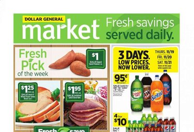 Dollar General (AL, GA, KY, LA, TN) Weekly Ad Flyer November 15 to November 21
