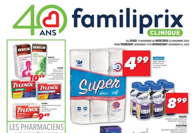 Familiprix Clinique Flyer November 19 to 25