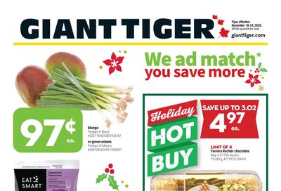 Giant Tiger (ON) Flyer November 18 to 24