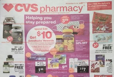 CVS Ad Preview (11/8/20 – 11/14/20): Early CVS Weekly Ad Flyer Preview
