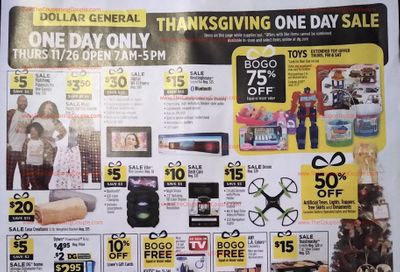 Dollar General Black Friday Ad 2020 Is Now Leaked ~ BROWSE the Ad!