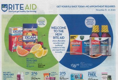Rite Aid Weekly Ad Flyer (11/15/20 – 11/21/20): Early Rite Aid Ad Preview