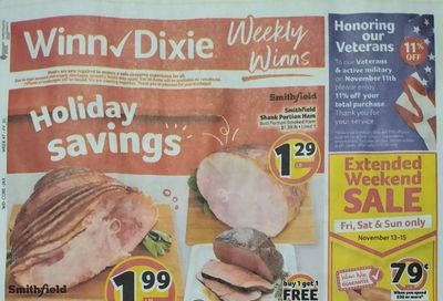 Winn Dixie Weekly Ad Flyer 11/11/20 – 11/17/20 & Winn Dixie Ad Preview!