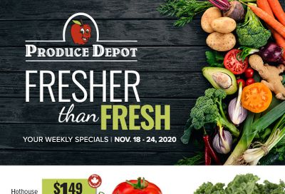Produce Depot Flyer November 18 to 24