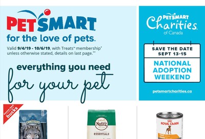 PetSmart Flyer September 4 to October 6