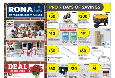 Rona (ON) Flyer November 19 to 25