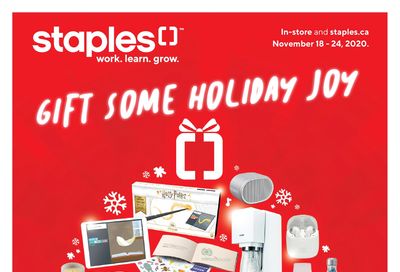 Staples Holiday Gift Guide November 18 to 24
