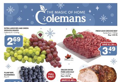 Coleman's Flyer November 19 to 25