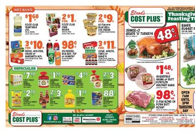 Elrod's Thanksgiving Weekly Ad Flyer November 18 to December 1, 2020