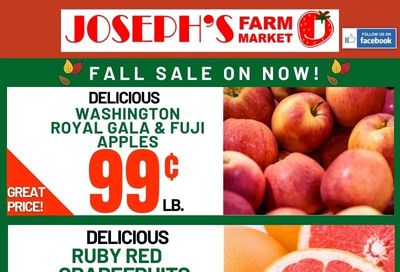 Joseph's Farm Market Flyer November 18 to 23
