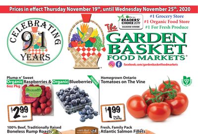 The Garden Basket Flyer November 19 to 25