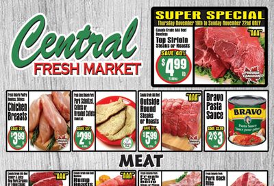 Central Fresh Market Flyer November 19 to 26