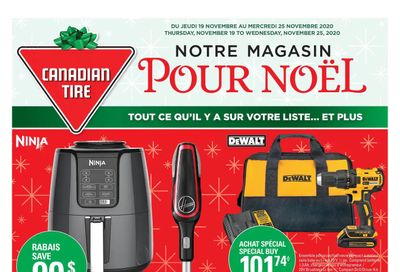 Canadian Tire (QC) Flyer November 19 to 25