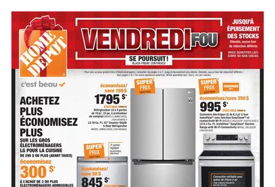 Home Depot (QC) Flyer November 19 to 25