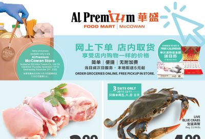 Al Premium Food Mart (McCowan) Flyer November 19 to 25
