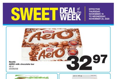 Wholesale Club Sweet Deal of the Week Flyer November 19 to 25