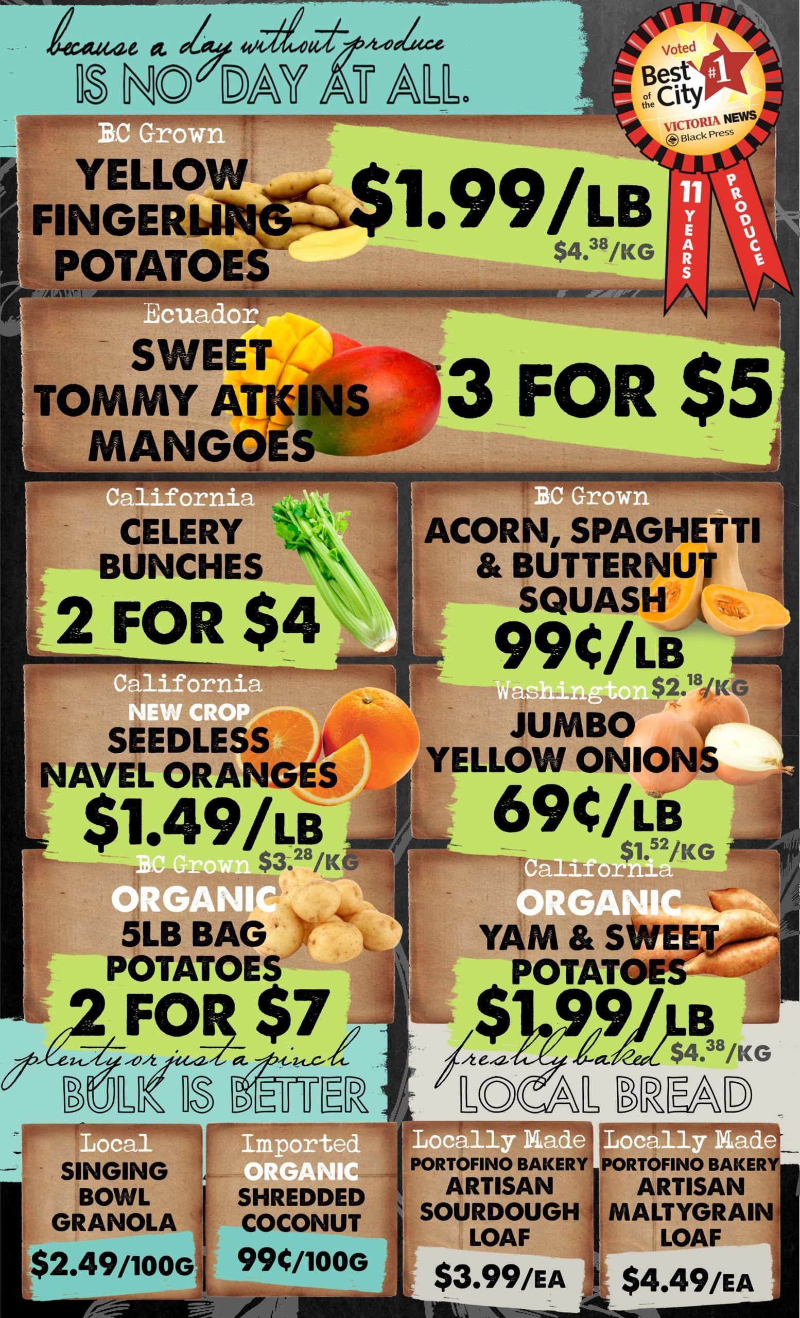 The Root Cellar Flyer November 19 to 25
