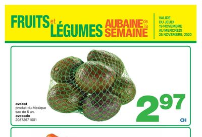 Wholesale Club (QC) Produce Deal of the Week Flyer November 19 to 25