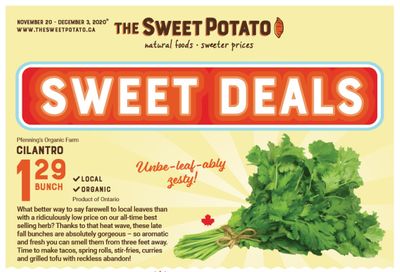 The Sweet Potato Flyer November 20 to 26