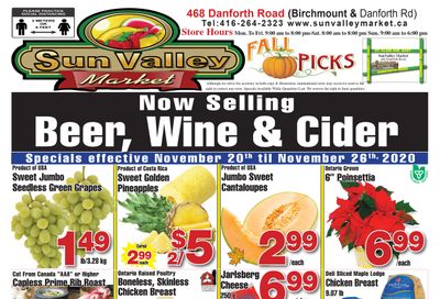 Sun Valley Market Flyer November 20 to 26
