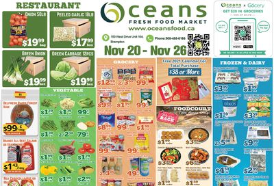 Oceans Fresh Food Market (Brampton) Flyer November 20 to 26
