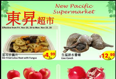 New Pacific Supermarket Flyer November 20 to 23