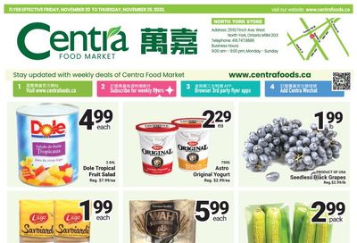 Centra Foods (North York) Flyer November 20 to 26