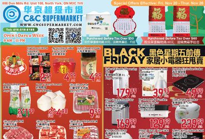 C&C Supermarket Flyer November 20 to 26