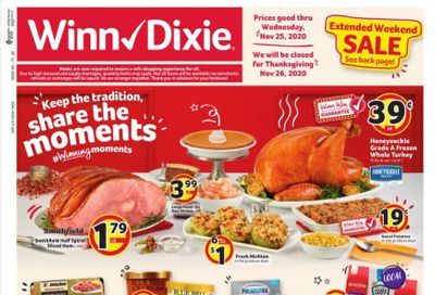 Winn Dixie (AL, FL, GA, LA, MS) Weekly Ad Flyer November 18 to November 25