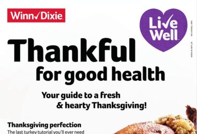 Winn Dixie (AL, FL, GA, LA, MS) Weekly Ad Flyer October 30 to November 24