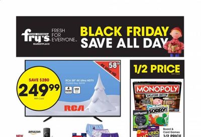 Fry’s (AZ) Weekly Ad Flyer November 27 to November 27