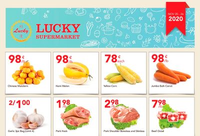 Lucky Supermarket (Winnipeg) Flyer November 20 to 26